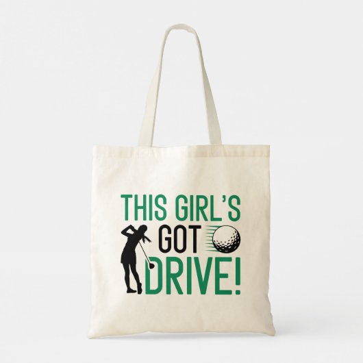 Het meisje heeft drive tote bag (Achterkant)