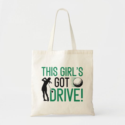 Het meisje heeft drive tote bag (Voorkant)