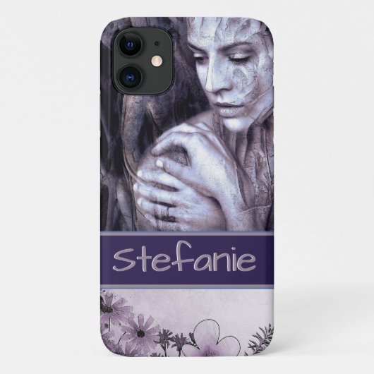 Het meisje in de Bossen (bloemen) Case-Mate iPhone Case (Achterkant)