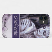 Het meisje in de Bossen (bloemen) Case-Mate iPhone Case (Achterkant (horizontaal))