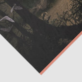 Het meisje in de ontkoppeling van bossen tissuepapier (Detail)