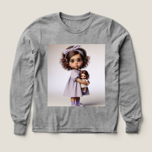 Het meisje in een lavendeljurk van Natasha Us (Voorkant)