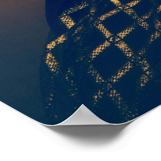 Het meisje in Them Shades Poster (Hoek)