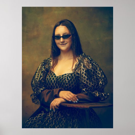 Het meisje in Them Shades Poster (Voorkant)