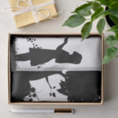 Het meisje met Butterflies ontkoppelen Tissuepapier (Geschenk)