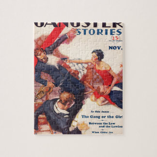 Het meisje met de Brave Moxy Gangster Legpuzzel