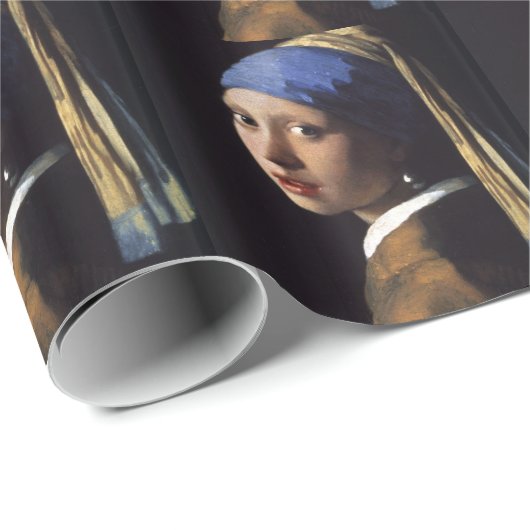 Het meisje met de parel cadeaupapier (Rol Hoek)