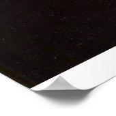 Het meisje met de parel die Vermeer verdient Poster (Hoek)