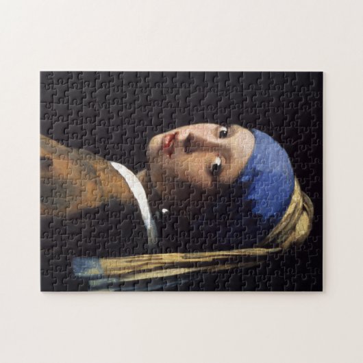 Het meisje met de parel legpuzzel (Horizontaal)