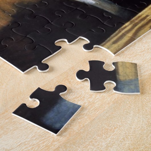 Het meisje met de parel legpuzzel (Zijkant)