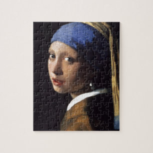Het meisje met de parel legpuzzel