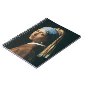 Het meisje met de parel notitieboek (Linkerzijde)