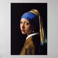 Het meisje met de parelaar die Johannes Vermeer on