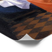 Het meisje met de Wineglass Poster (Hoek)