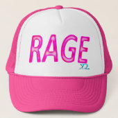 Het meisje met de woede trucker pet (Voorkant)