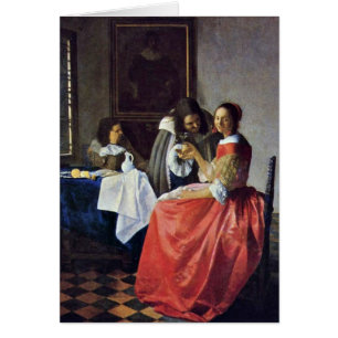 Het meisje met een bril. Door Johannes Vermeer