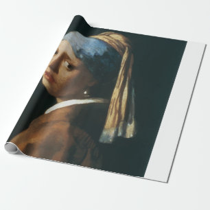 Het meisje met een parel cadeaupapier