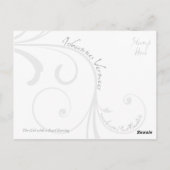 Het meisje met een parel dat Johannes Vermeer verd Briefkaart (Achterkant)