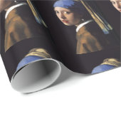 Het meisje met een parel dat Johannes Vermeer verd Cadeaupapier (Rol Hoek)