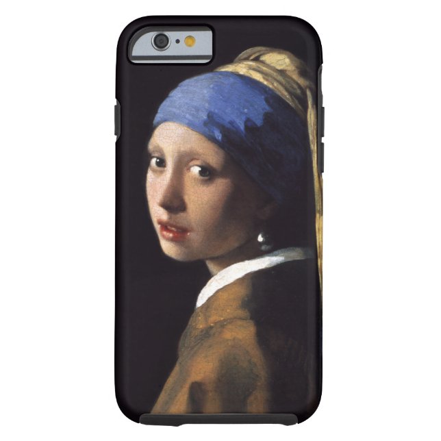 Het meisje met een parel dat Johannes Vermeer verd Case-Mate iPhone Case (Achterkant)