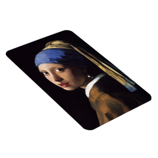 Het meisje met een parel dat Johannes Vermeer verd Magneet (Rechterzijde)