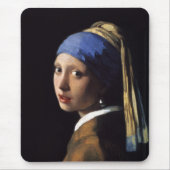 Het meisje met een parel dat Johannes Vermeer verd Muismat (Voorkant)