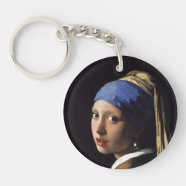 Het meisje met een parel dat Johannes Vermeer verd Sleutelhanger