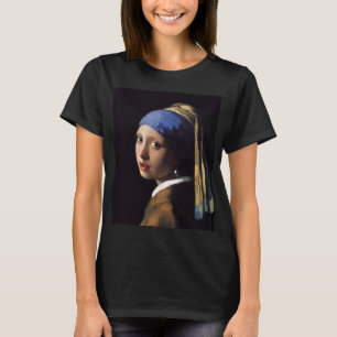 Het meisje met een parel dat Johannes Vermeer verd T-shirt