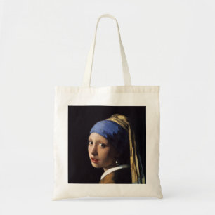 Het meisje met een parel dat Johannes Vermeer verd Tote Bag