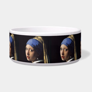 Het meisje met een parel dat Johannes Vermeer verd Voerbakje