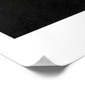 Het meisje met een parel die van Johannes Vermeer  Poster (Hoek)