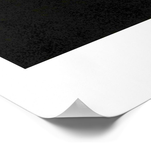 Het meisje met een parel die van Johannes Vermeer  Poster (Hoek)