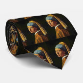 Het meisje met een parel... door Johannes Verme. Stropdas (Opgerold)