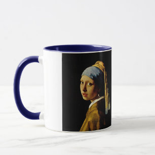 Het meisje met een Turban/Meisje met de parel Mok