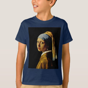 Het meisje met een Turban/Meisje met de parel T-shirt