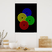 Het meisje met eieren - igens poster (Keuken)