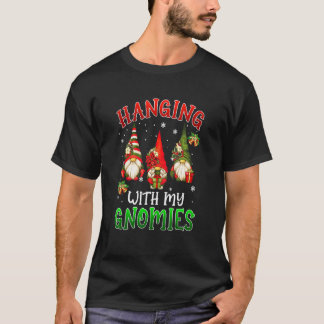 Het meisje met mijn kerstcadeautjes met kerstcadea t-shirt
