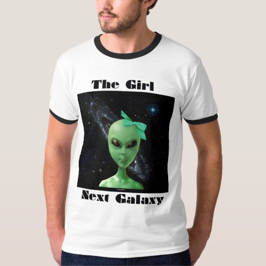 Het Meisje Next Galaxy T Shirt (Voorkant)