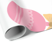Het meisje Rattle Cadeaupapier (Rol Hoek)