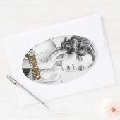 Het meisje uit Hollywood Stickers (Envelop)