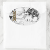 Het meisje uit Hollywood Stickers (Tas)