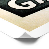 Het meisje uit Parijs,  muziekposter Poster (Hoek)