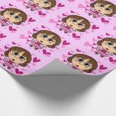 Het Meisje van de ballerina Cadeaupapier (Hoek)