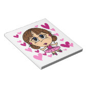 Het Meisje van de ballerina Notitieblok (Schuin)