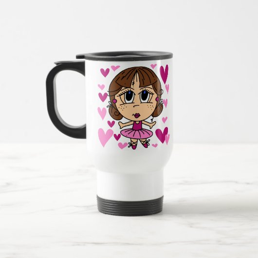 Het Meisje van de ballerina Reisbeker (Links)