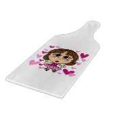 Het Meisje van de ballerina Snijplank (Hoek)