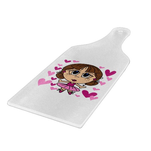 Het Meisje van de ballerina Snijplank (Hoek)