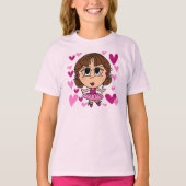 Het Meisje van de ballerina T-shirt (Voorkant)