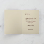 Het Meisje van de Groeten van Pasen met de Eenden Feestdagen Kaart (Binnen)