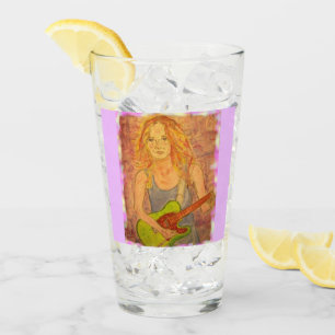 Het Meisje van de rots Glas